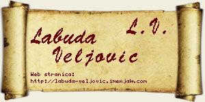 Labuda Veljović vizit kartica